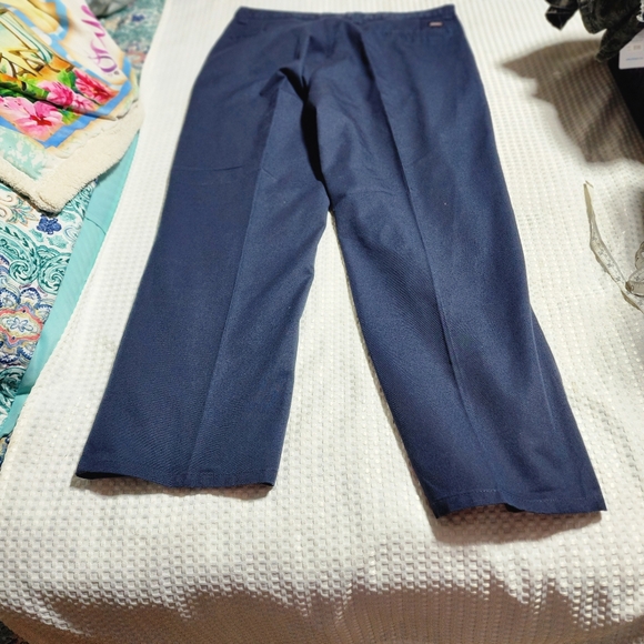 DICKIES EUC MENS 38 X 32 DK BLUE WORKFORCE PANTS - Picture 5 of 9